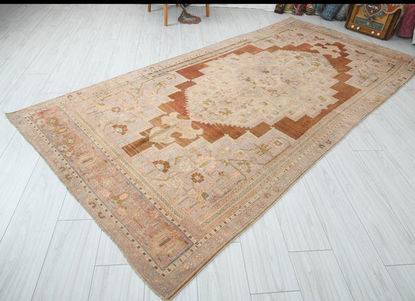 Vintage Area Rug 4.9 x 10.5