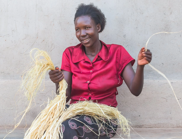 Fringed Planter Basket || Uganda